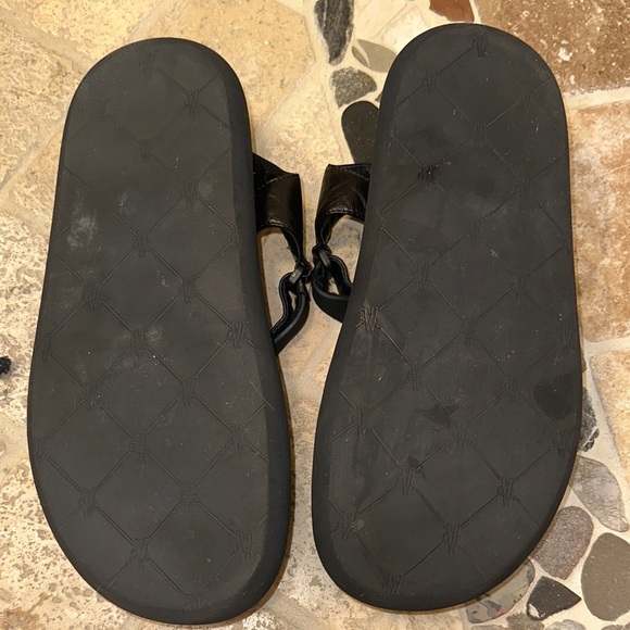 Black Moncler Sandals Size 41 Womans - Picture 4 of 6